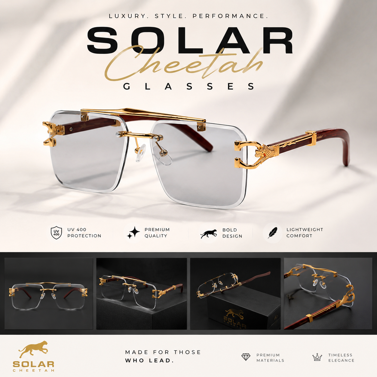 Solar Cheetah Magic Glasses 🕶️